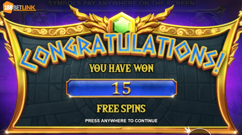 Free Spin Gates Of Olympus - 188BET