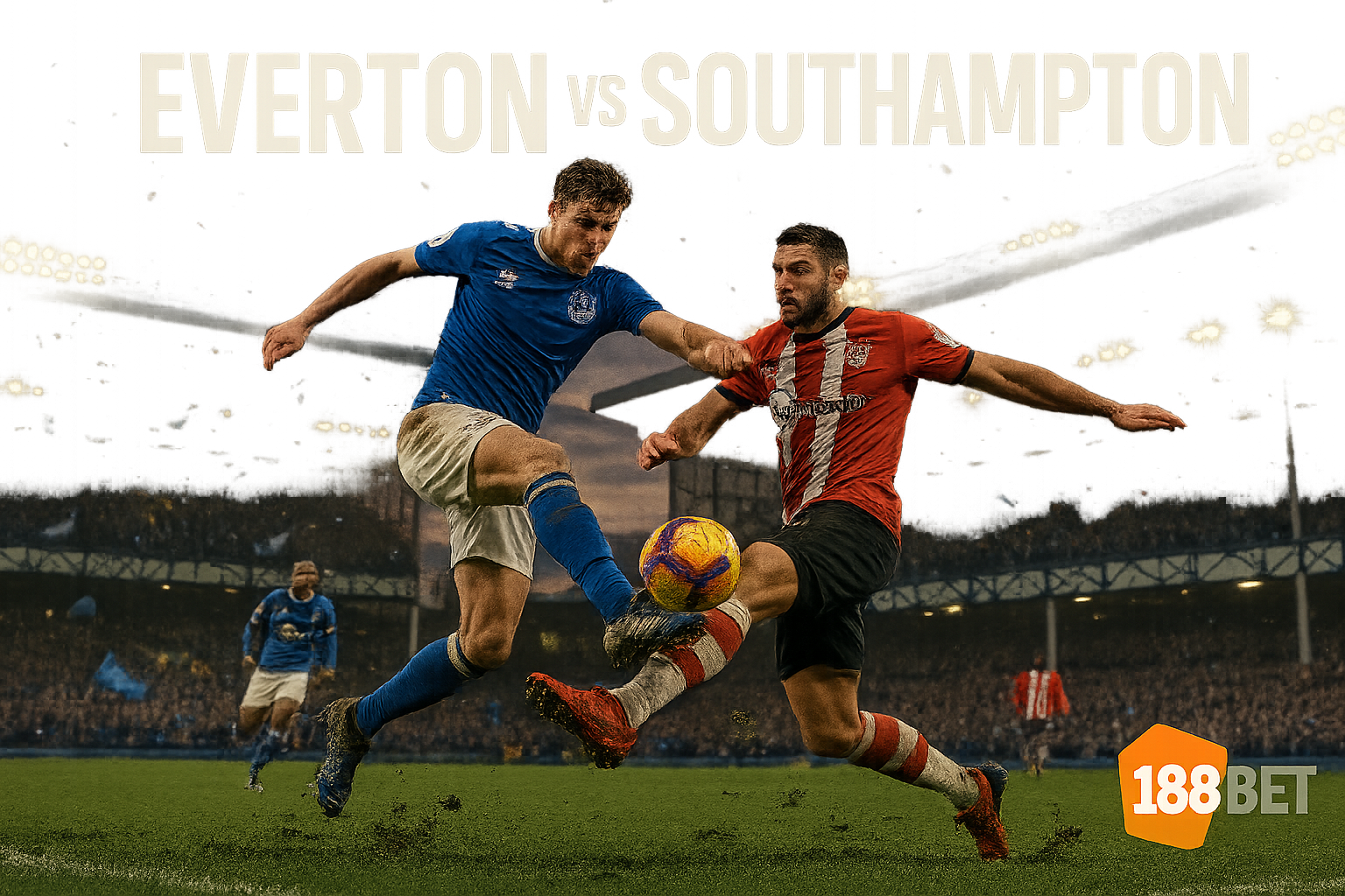 Pertandingan Everton vs Southampton di Liga Inggris